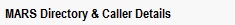 Mars Directory & caller Details